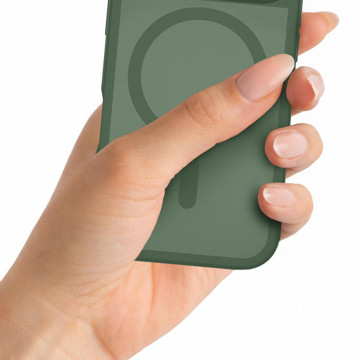 3mk Misty MagCase for iPhone 14 - green