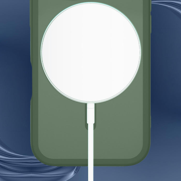 3mk Misty MagCase for iPhone 14 - green