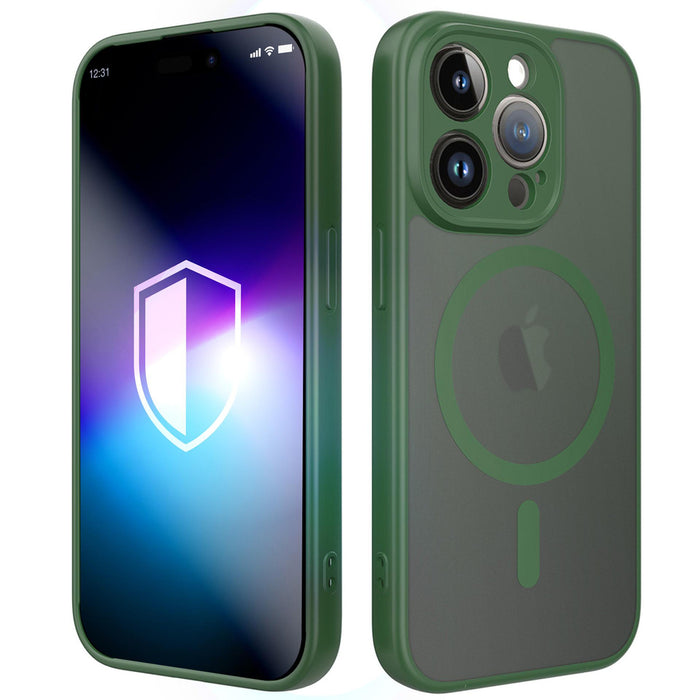 3mk Misty MagCase for iPhone 14 Pro - Green