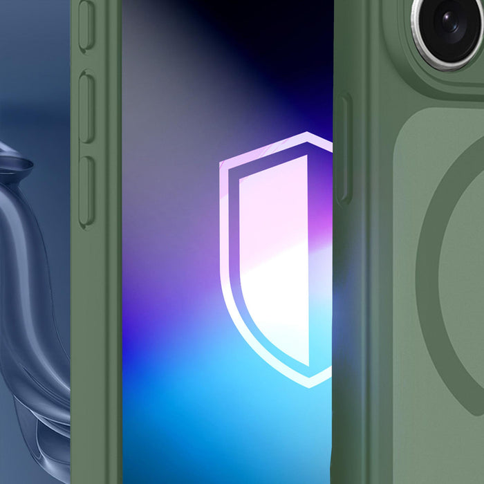 3mk Misty MagCase for iPhone 15 Pro Max - Green
