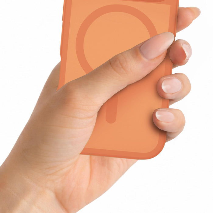 3mk Misty MagCase for iPhone 17 Pro Max - - orange