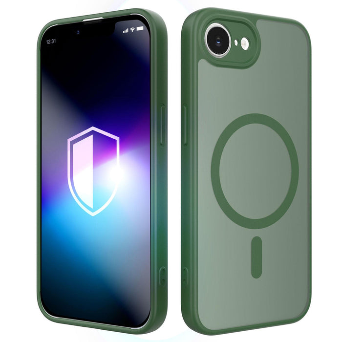 3mk Misty MagCase for iPhone 16E / 17E - green