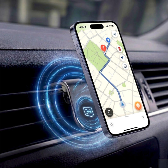 3mk Magnet Power Grip Car Mount for Grille - Black