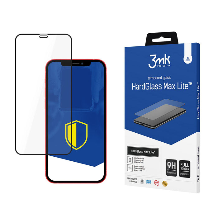 3mk HardGlass Max Lite™ tempered glass for iPhone 12 Mini