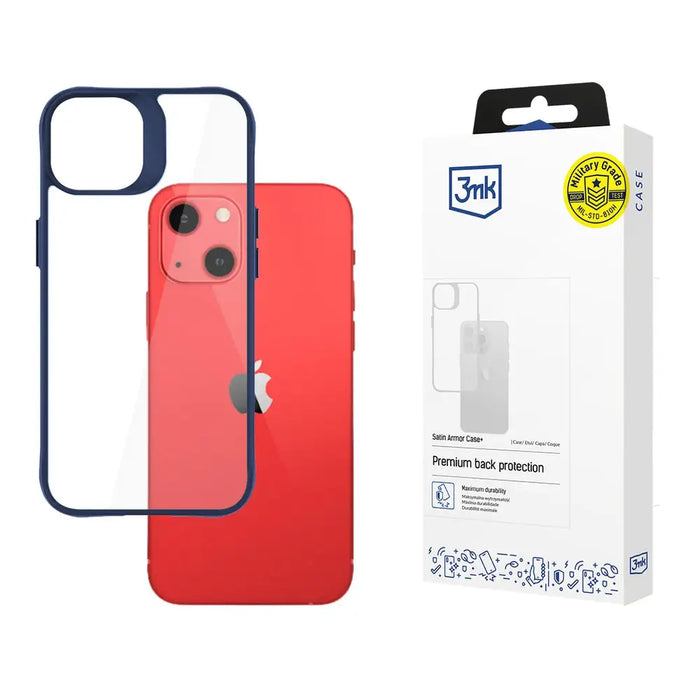 3mk Satin Armor Case+ Blue for Apple iPhone 13 - transparent - *Kategoria tymczasowa<<<HurtelXML