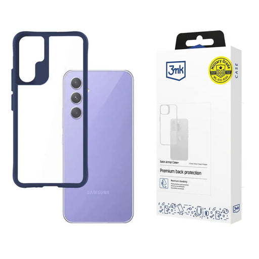 3mk Satin Armor Case+ Blue for Samsung Galaxy A54 5G - transparent - *Kategoria tymczasowa<<<HurtelXML