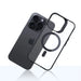 3mk Satin Armor MagCase with MagSafe for iPhone 13 Pro - Clear with Black Frame - *Kategoria tymczasowa<<<HurtelXML