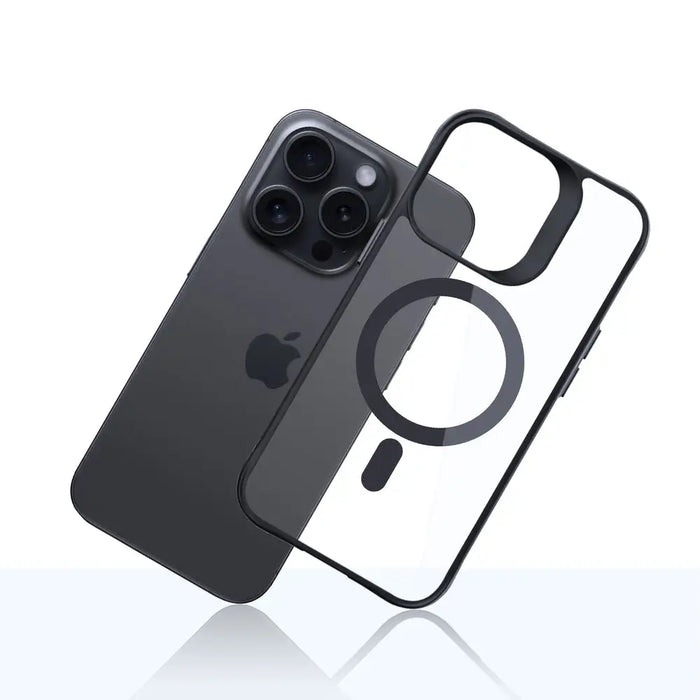 3mk Satin Armor MagCase with MagSafe for iPhone 14 Pro Max - Clear with Black Frame - *Kategoria tymczasowa<<<HurtelXML