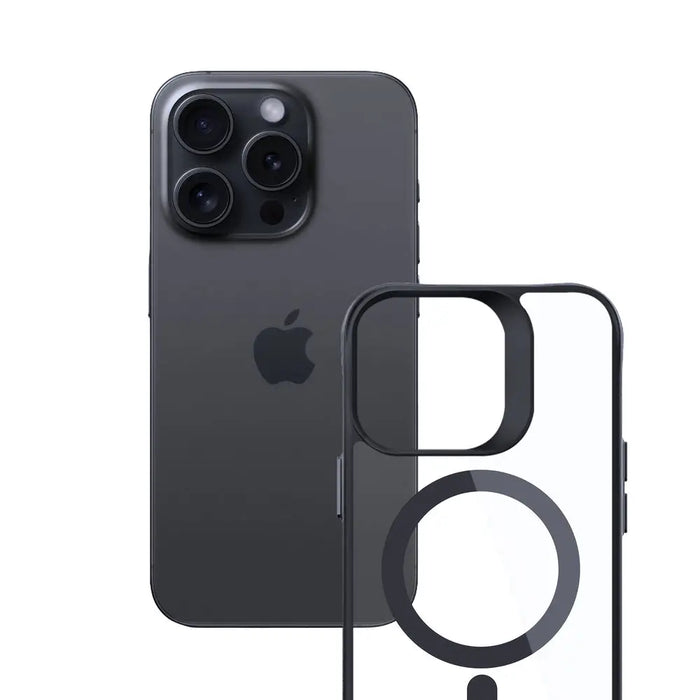 3mk Satin Armor MagCase with MagSafe for iPhone 14 Pro Max - Clear with Black Frame - *Kategoria tymczasowa<<<HurtelXML