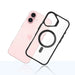 3mk Satin Armor MagCase with MagSafe for iPhone 16 - Clear with Black Frame - *Kategoria tymczasowa<<<HurtelXML