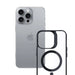 3mk Satin Armor MagCase with MagSafe for iPhone 16 Pro - Clear with Black Frame - *Kategoria tymczasowa<<<HurtelXML
