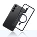 3mk Satin Armor MagCase with MagSafe for Samsung Galaxy S23+ - Transparent with Black Frame - *Kategoria