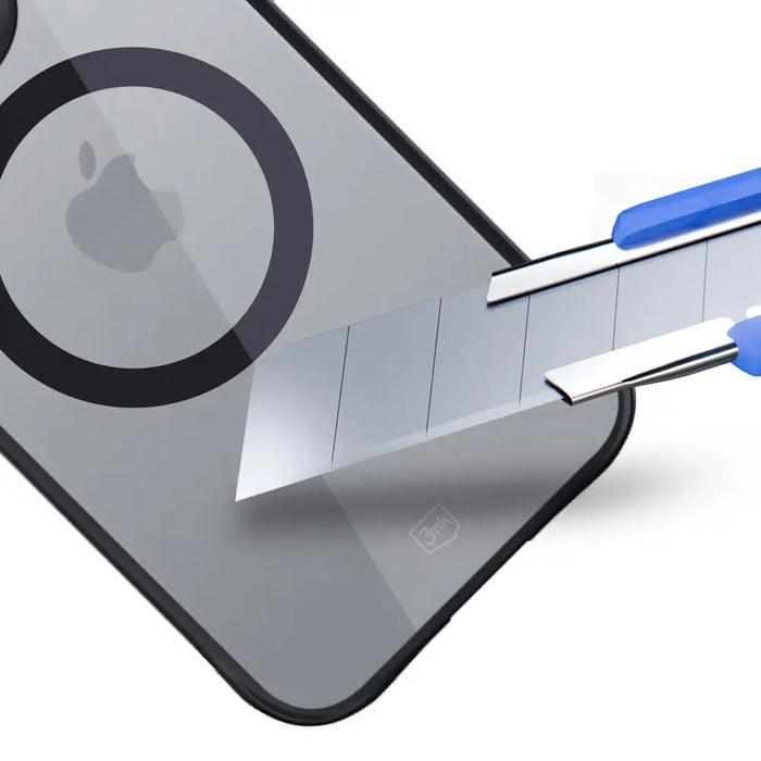 3mk Satin Armor MagCase with MagSafe iPhone 16 Pro Max - Clear with Black Frame - *Kategoria tymczasowa<<<HurtelXML