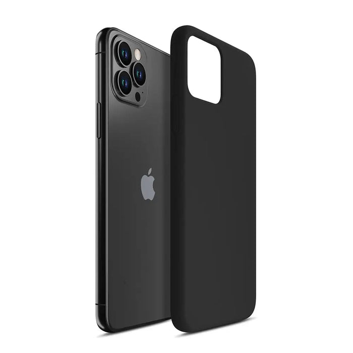 3mk Silicone Case for iPhone 11 Pro Max - black - *Kategoria tymczasowa<<<HurtelXML