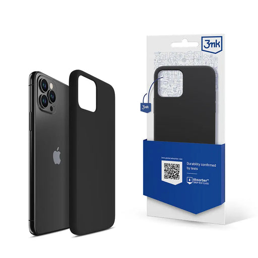 3mk Silicone Case for iPhone 11 Pro Max - black - *Kategoria tymczasowa<<<HurtelXML