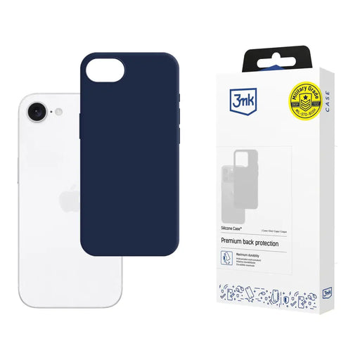 3mk Silicone Case for iPhone 16E - navy blue - *Kategoria tymczasowa<<<HurtelXML
