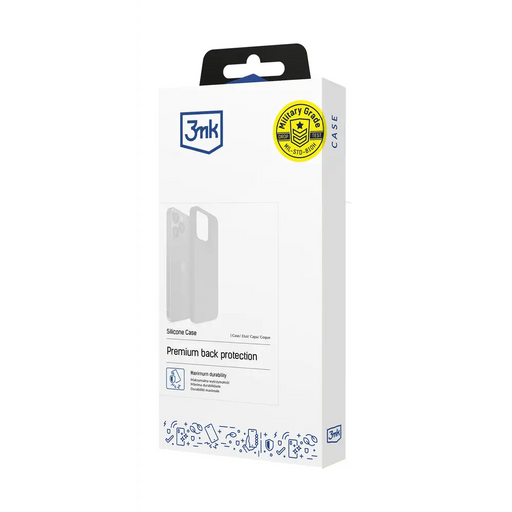 3mk Silicone Case for Samsung Galaxy A24 4G - black - *Kategoria tymczasowa<<<HurtelXML