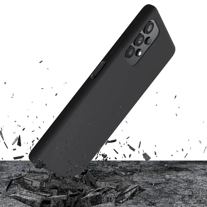 3mk Silicone Case for Samsung Galaxy A32 5G - black - Cell phone cases and covers<<<HurtelXML