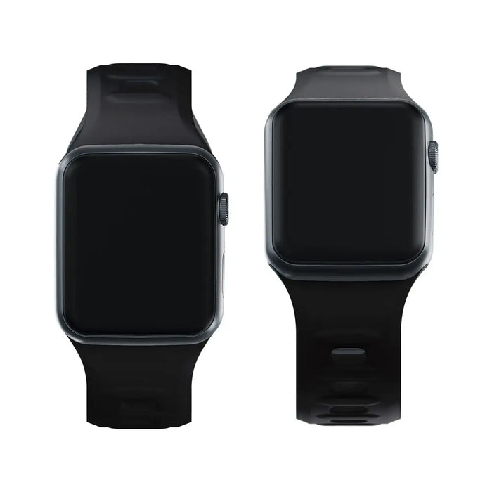 3mk Silicone Watch Strap for Apple Watch 38 / 40 / 41 mm - black - *Kategoria tymczasowa<<<HurtelXML
