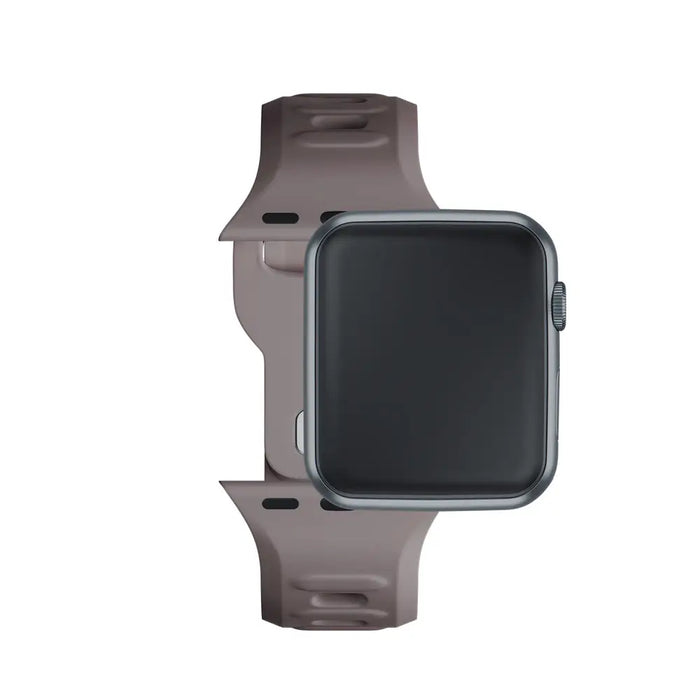 3mk Silicone Watch Strap for Apple Watch 38/40/41 mm - Dark Gray - *Kategoria tymczasowa<<<HurtelXML