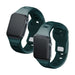 3mk Silicone Watch Strap for Apple Watch 38 / 40 / 41 mm - green - *Kategoria tymczasowa<<<HurtelXML