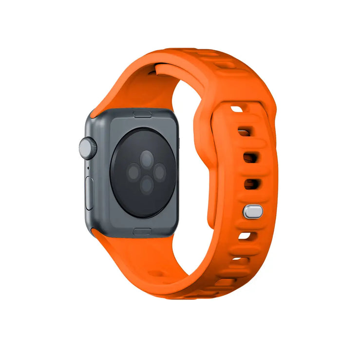 3mk Silicone Watch Strap for Apple Watch 38 / 40 / 41 mm - orange - *Kategoria tymczasowa<<<HurtelXML