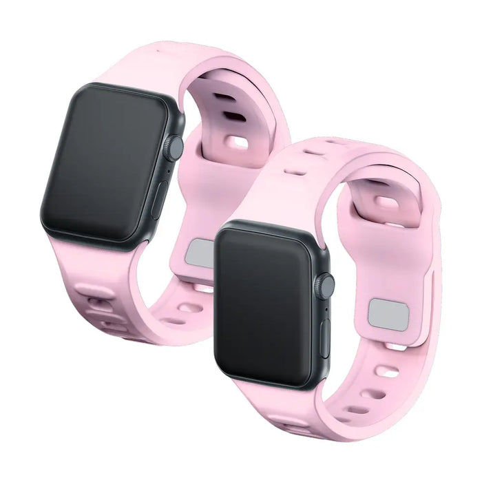 3mk Silicone Watch Strap for Apple Watch 38 / 40 / 41 mm - pink - *Kategoria tymczasowa<<<HurtelXML