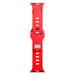 3mk Silicone Watch Strap for Apple Watch 38 / 40 / 41 mm - red - *Kategoria tymczasowa<<<HurtelXML