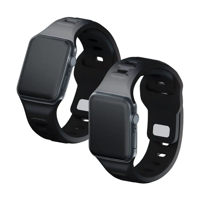 3mk Silicone Watch Strap for Apple Watch 42 / 44 / 45 / 49 mm - black - *Kategoria tymczasowa<<<HurtelXML