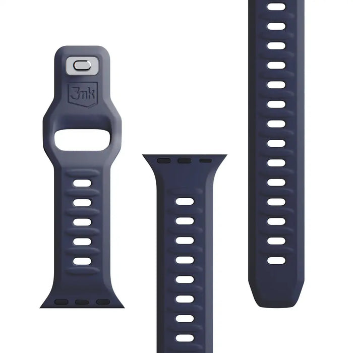 3mk Silicone Watch Strap for Apple Watch 42 / 44 / 45 / 49 mm - gray - *Kategoria tymczasowa<<<HurtelXML