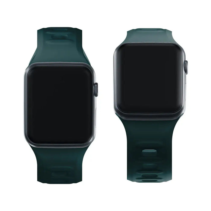 3mk Silicone Watch Strap for Apple Watch 42 / 44 / 45 / 49 mm - green - *Kategoria tymczasowa<<<HurtelXML