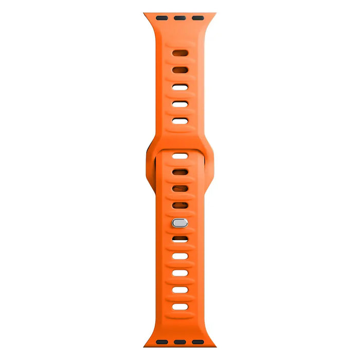 3mk Silicone Watch Strap for Apple Watch 42 / 44 / 45 / 49 mm - orange - *Kategoria tymczasowa<<<HurtelXML
