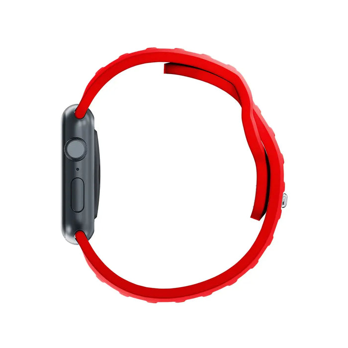 3mk Silicone Watch Strap for Apple Watch 42 / 44 / 45 / 49 mm - red - *Kategoria tymczasowa<<<HurtelXML