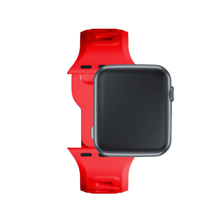 3mk Silicone Watch Strap for Apple Watch 42 / 44 / 45 / 49 mm - red - *Kategoria tymczasowa<<<HurtelXML