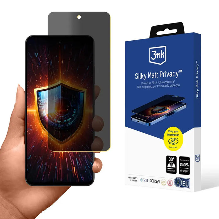 3mk Silky Matt Privacy™ Privacy Screen Protector for Realme 14x - *Kategoria tymczasowa<<<HurtelXML