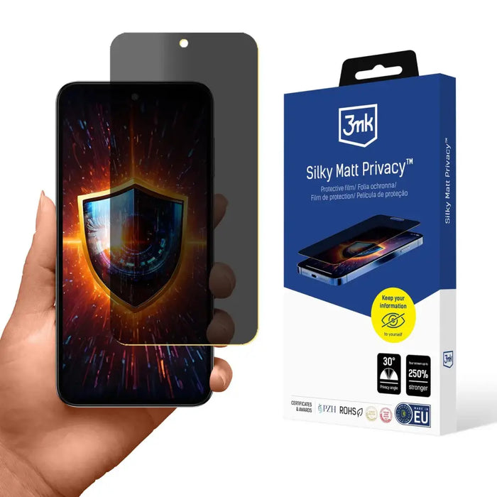 3mk Silky Matt Privacy protective foil for Samsung Galaxy M35 - Cell phone protection film<<<HurtelXML