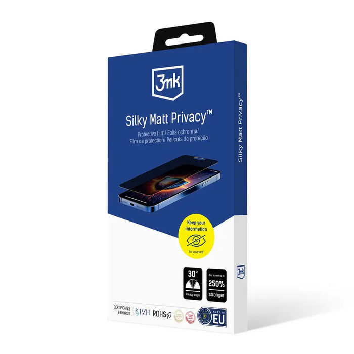 3mk Silky Matt Privacy Privacy Screen Protector for Apple iPhone 13 Pro - *Kategoria tymczasowa<<<HurtelXML