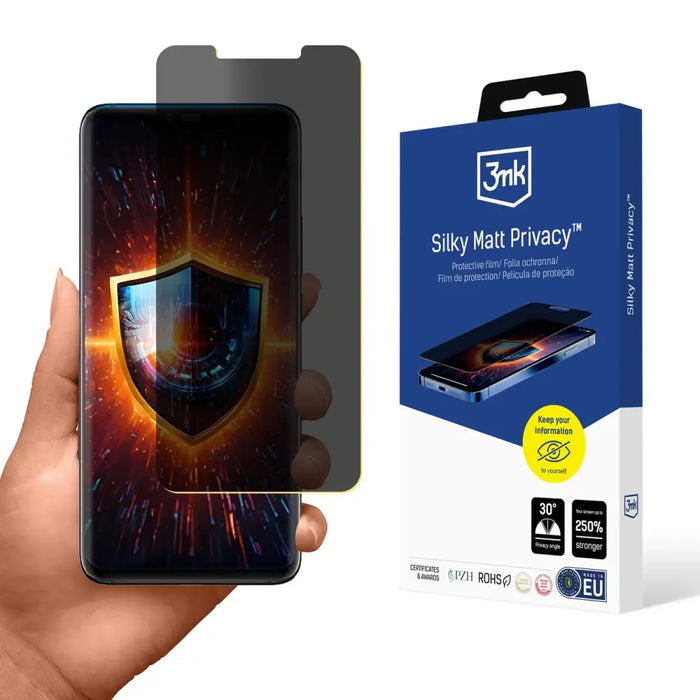 3mk Silky Matt Privacy Privacy Screen Protector for Huawei Mate 20 Pro - *Kategoria tymczasowa<<<HurtelXML