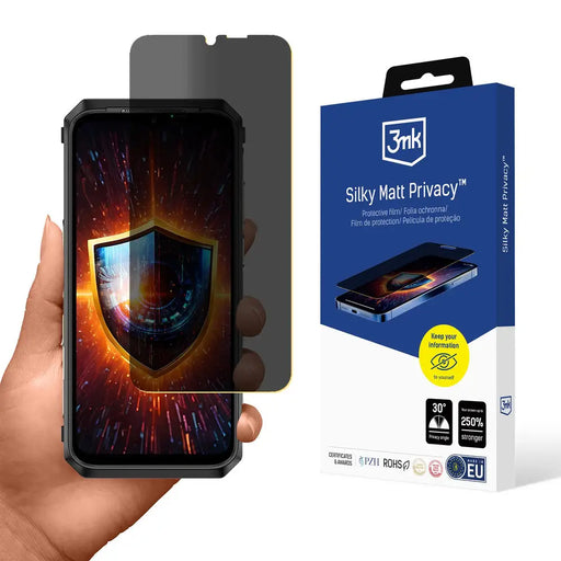 3mk Silky Matt Privacy Privacy Screen Protector for Ulefone Power Armor 18 - *Kategoria tymczasowa<<<HurtelXML
