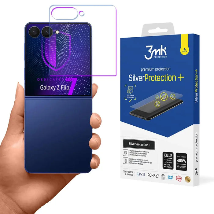 3mk SilverProtection+ protective film for Samsung Galaxy Z Flip 7 - *Kategoria tymczasowa<<<HurtelXML