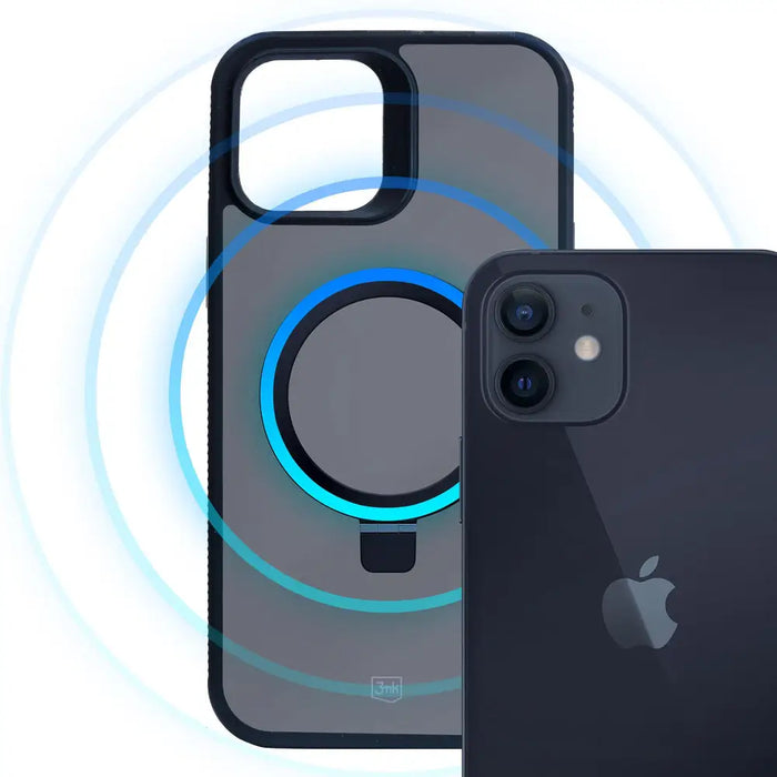3mk Smoke Case Mag&Stand for Apple iPhone 12/12 pro - black - *Kategoria tymczasowa<<<HurtelXML
