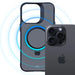 3mk Smoke Case Mag&Stand for Apple iPhone 16 pro - black - *Kategoria tymczasowa<<<HurtelXML