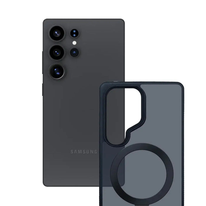 3mk Smoke Case Mag&Stand for Samsung Galaxy S25 Ultra - Black - *Kategoria tymczasowa<<<HurtelXML