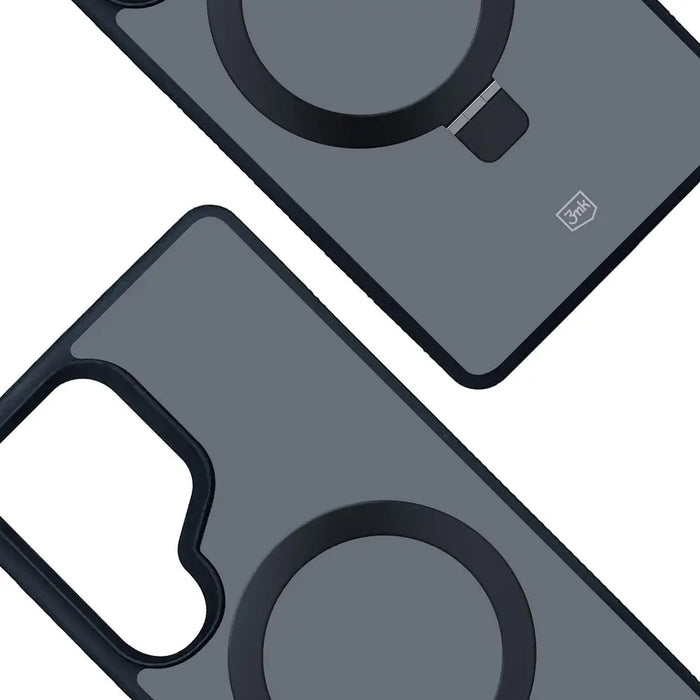 3mk Smoke Case Mag&Stand for Samsung Galaxy S25 Ultra - Black - *Kategoria tymczasowa<<<HurtelXML