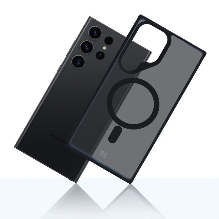 3mk Smoke MagCase with MagSafe for Samsung Galaxy S23 Ultra - semi-transparent - *Kategoria tymczasowa<<<HurtelXML