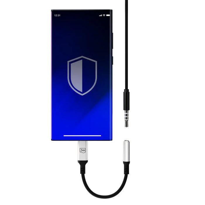3mk USB-C adapter - 3.5 mm minijack - silver - *Kategoria tymczasowa<<<HurtelXML