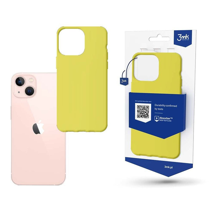 Case for iPhone 14 Plus from the 3mk Matt Case series - lime