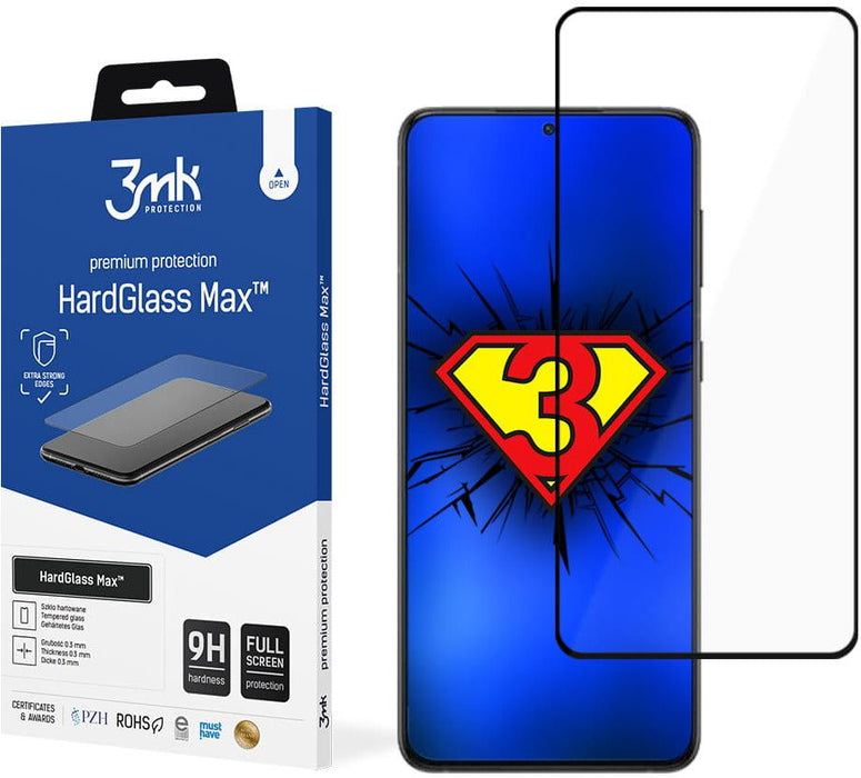 9H 3mk HardGlass Max™ glass for Samsung Galaxy S22+ 5G