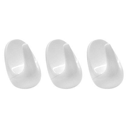 3PCS HANGERS 4.2 CM WHITE FACKELMANN - Продукти за съхранение и организация на дрехи<<<Домашни