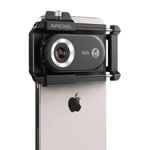 3x CPL lens / microscope for smartphone Apexel APL-MS3IN1 200x / 150x / 100x - Phone lenses<<<GSM